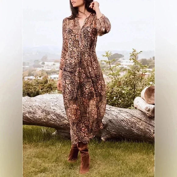 JOHNNY WAS Jolene Dress XS - Picture 5 of 11